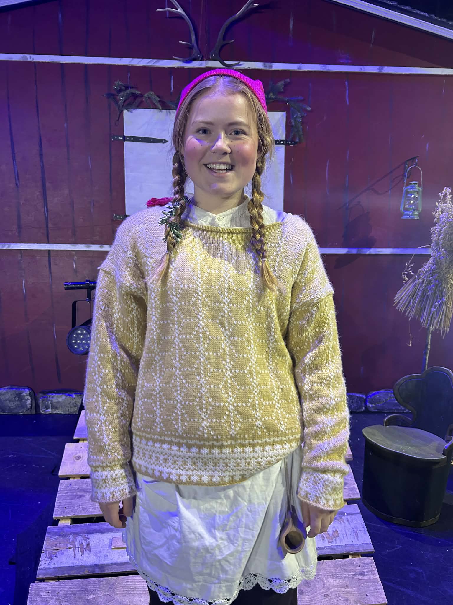 Elida Homdrom Helleland som Mose